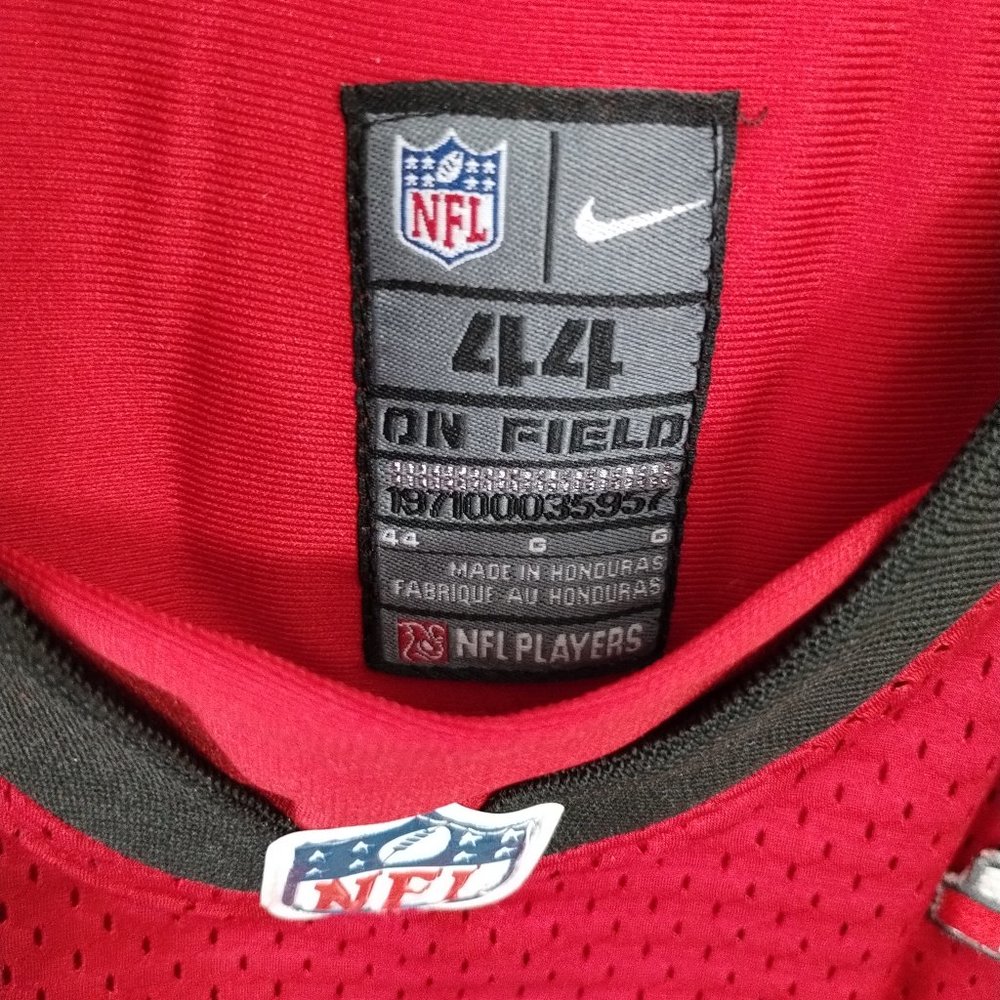 Nike NFL Super bowl 51 / Atlanta Falcons #2 Matt Ryan Red Jersey Size 44 (Lg) - Picture 4 of 8